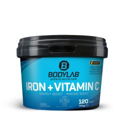 Iron + Vitamin C (Energy Boost - Immune Boost)  (120 Tabletten)