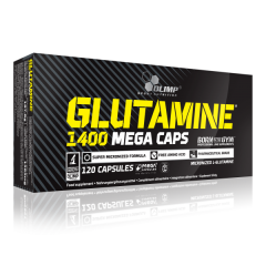 Glutamine Mega Caps 1400 (120 Kapseln)