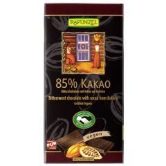 Bitterschokolade 85% Kakao bio (80g)