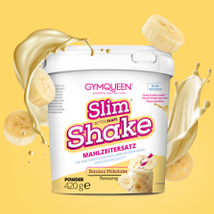 Slim Shake Mahlzeitersatz-Shake - 420g - Banana Milkshake