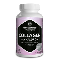 Collagen 600mg + Hyaluronsäure (60 Kapseln)
