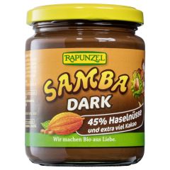 Samba Dark zartbitter Nuss-Nougat-Creme bio (250g)