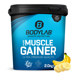 Pure Muscle Gainer - 2000g - Banane