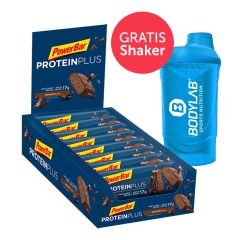 Powerbar Protein  30% (15x55g)   Bodylab24 Shaker gratis