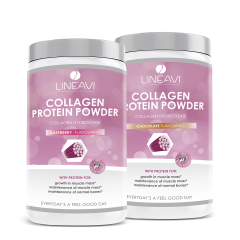 2 x LINEAVI Collagen Proteinpowder (400g)