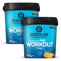 2 x Concentrated Pre Workout (500g)