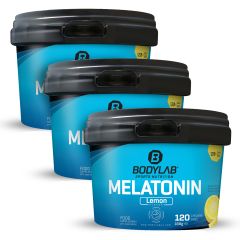 3 x Melatonin - Lemon Flavor (120 Kautabletten)