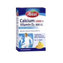 Calcium 1000 Plus D3 Osteo Vital Kautabletten (30 Tabletten)