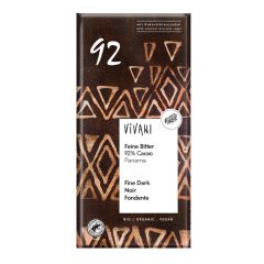 Cacao 92% Feine Bitter Schokolade Panama bio (80g)