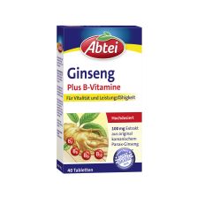 Ginseng Plus B-Vitamine (40 Tabletten)