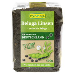 Beluga Linsen schwarz bio (500g)