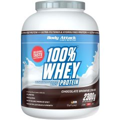 100% Whey Protein - 2300g - Chocolate Brownie