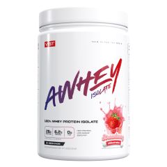 AWHEY - 100% Whey Protein Isolate - 900g - Strawberry Milkshake