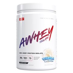 AWHEY - 100% Whey Protein Isolate - 900g - Vanilla Ice Cream
