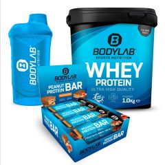 BACK TO GYM DEAL mit Peanut-Caramel Protein Bars