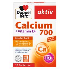 Calcium 700 + D3 (30 Tabletten)