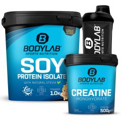 Bodylab24 Vegan Deal mit Soja Protein Isolat + Creatine Powder