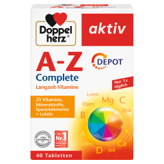 A-Z Langzeit Vitamine Depot (40 Tabletten)