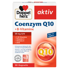Coenzym Q10 + B-Vitamine (30 Kapseln)
