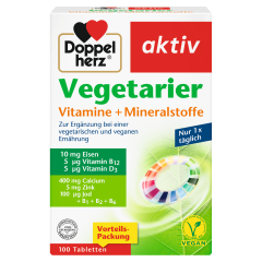 Vegetarier Vitamine + Mineralen (100 Tabletten)