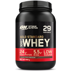 100% Whey Gold Standard - 908g - Double Rich Chocolate