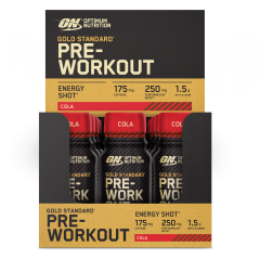 Gold Standard Pre Workout SHOT - 12x60ml - Cola 