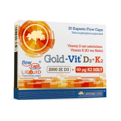 Gold-Vit D3+K2 (30 capsules)