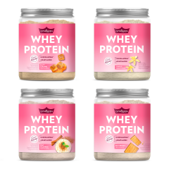 Whey Protein Lebensmittelretter 4er Pack