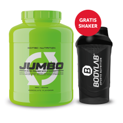 Scitec Nutrition Jumbo (3520g) + Bodylab24 Shaker gratis