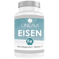 Eisen Bisglycinat + Vitamin C (120 Kapseln)