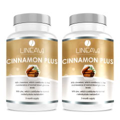 2 x LINEAVI Cinnamon (180 capsules)