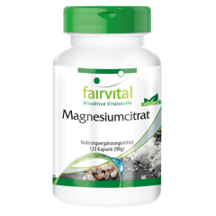 Magnesiumcitrat (120 Kapseln)