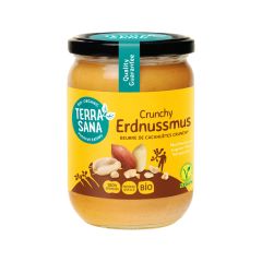 Erdnussmus crunchy bio (500g)