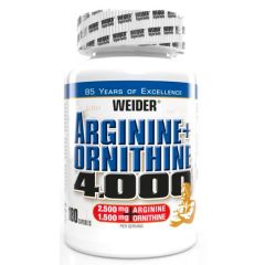Arginine + Ornithine 4.000 (180 Kapseln)