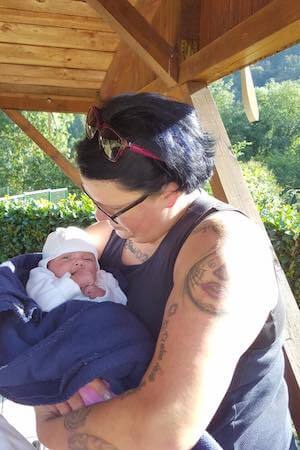 Vorher Bild von Pia