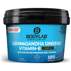 Ashwagandha Ginseng Vitamine B-complex (120 capsules)