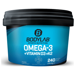 Omega 3 + D3 + K2 (Omega-3 Triglycerid + Vitamine) (240 Kapseln)