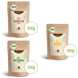 Goldene Milch Mischung 3er Bio Set
