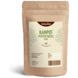 Kampot Pfeffer weiß ganz (100g)