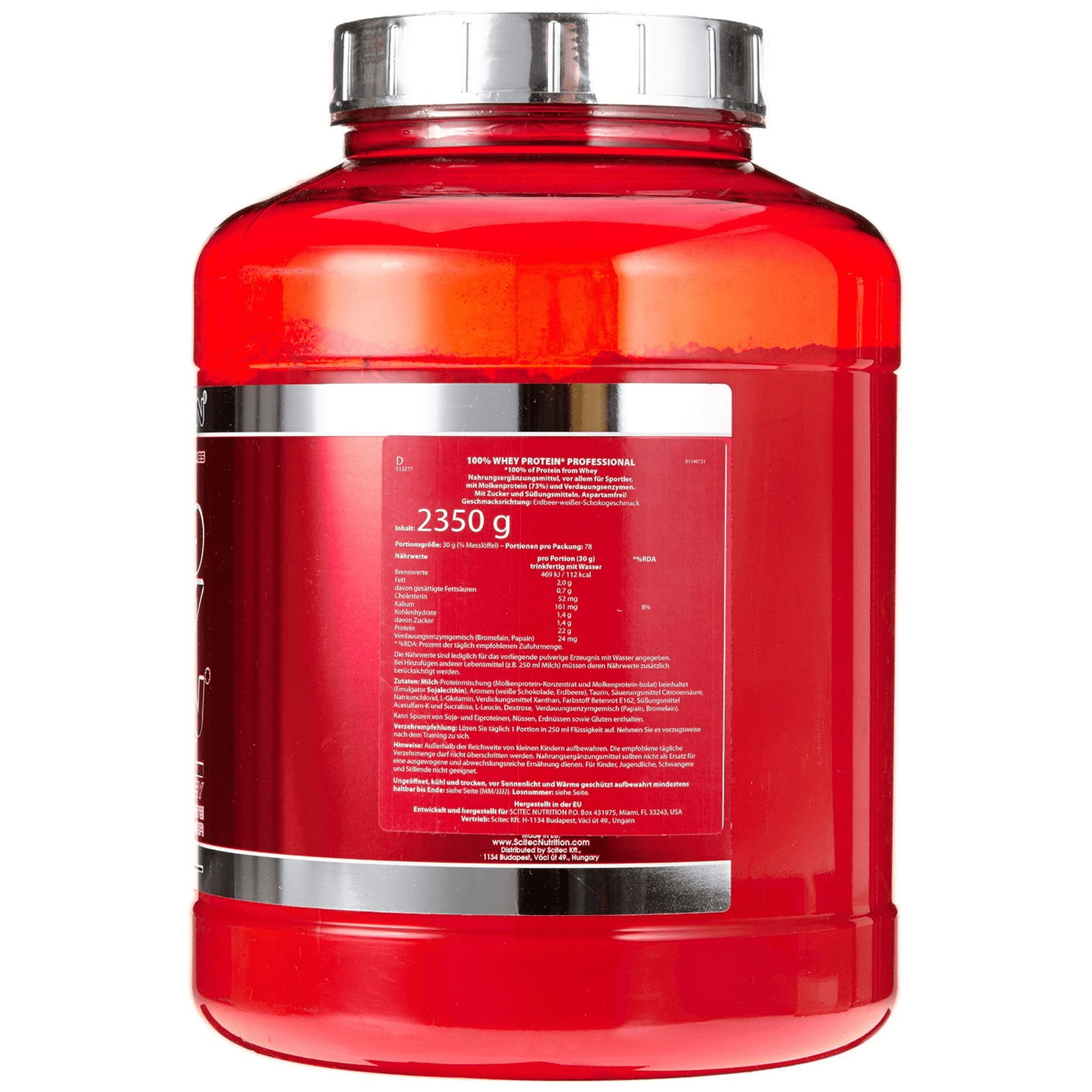 Scitec Nutrition 100 Whey Protein Professional Купить
