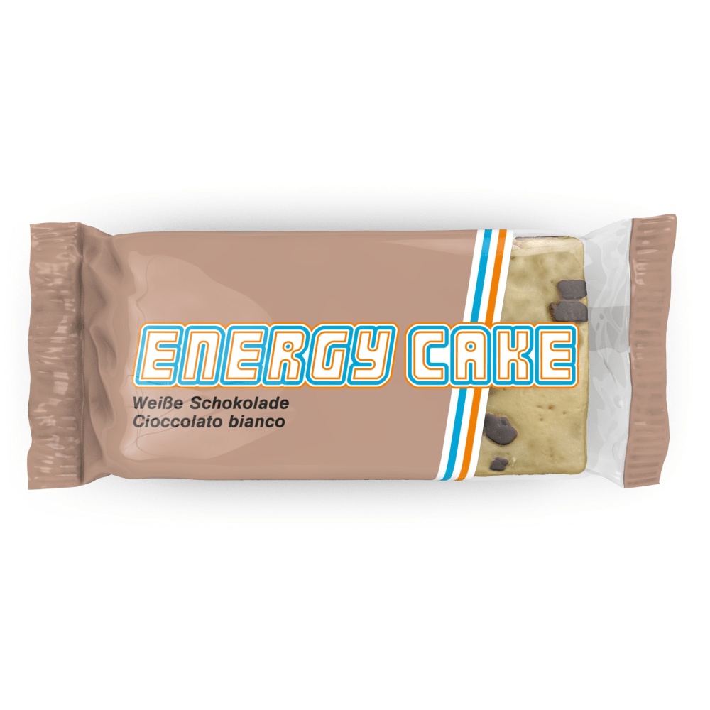 Energy Cake Energy Bar - 24x125g - White Chocolate