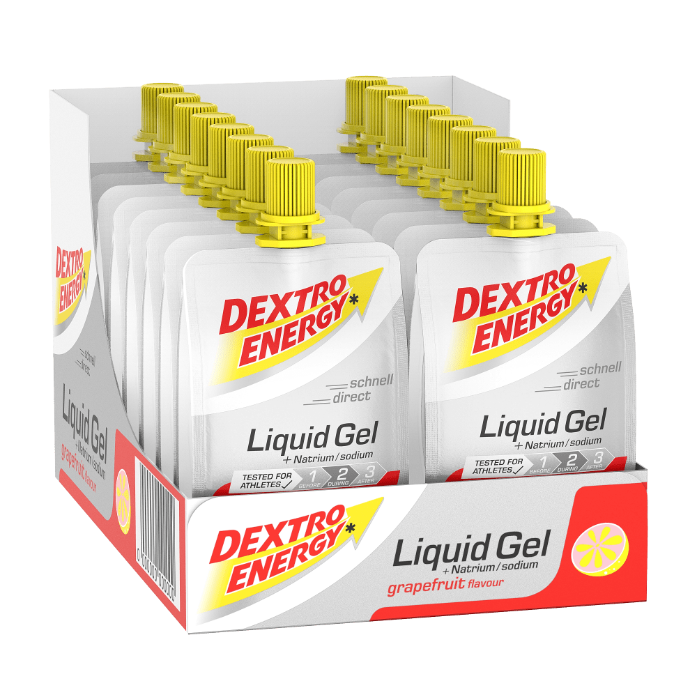 DEXTRO ENERGY Liquid Gel - 18x60ml - Grapefruit + Natrium