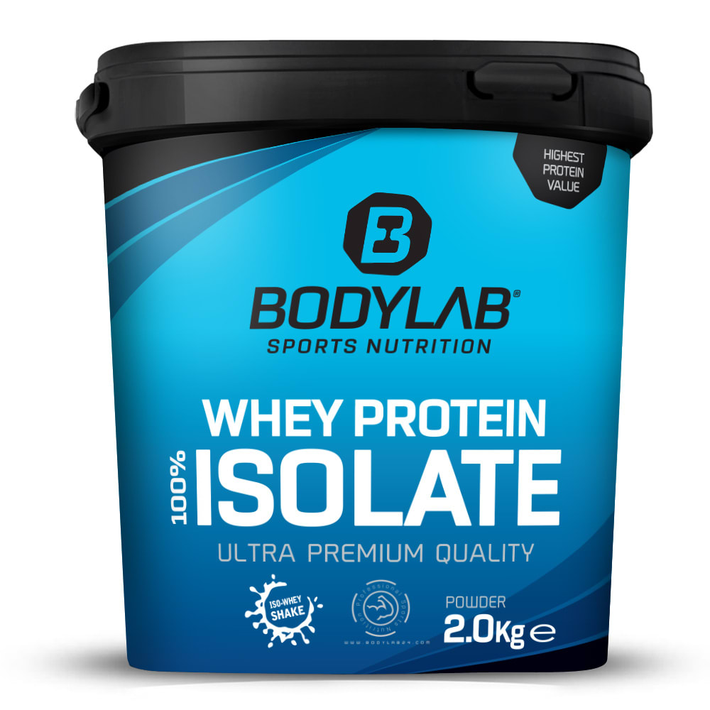 Bodylab24 Whey Protein Isolate - 2000g - Peach Yoghurt