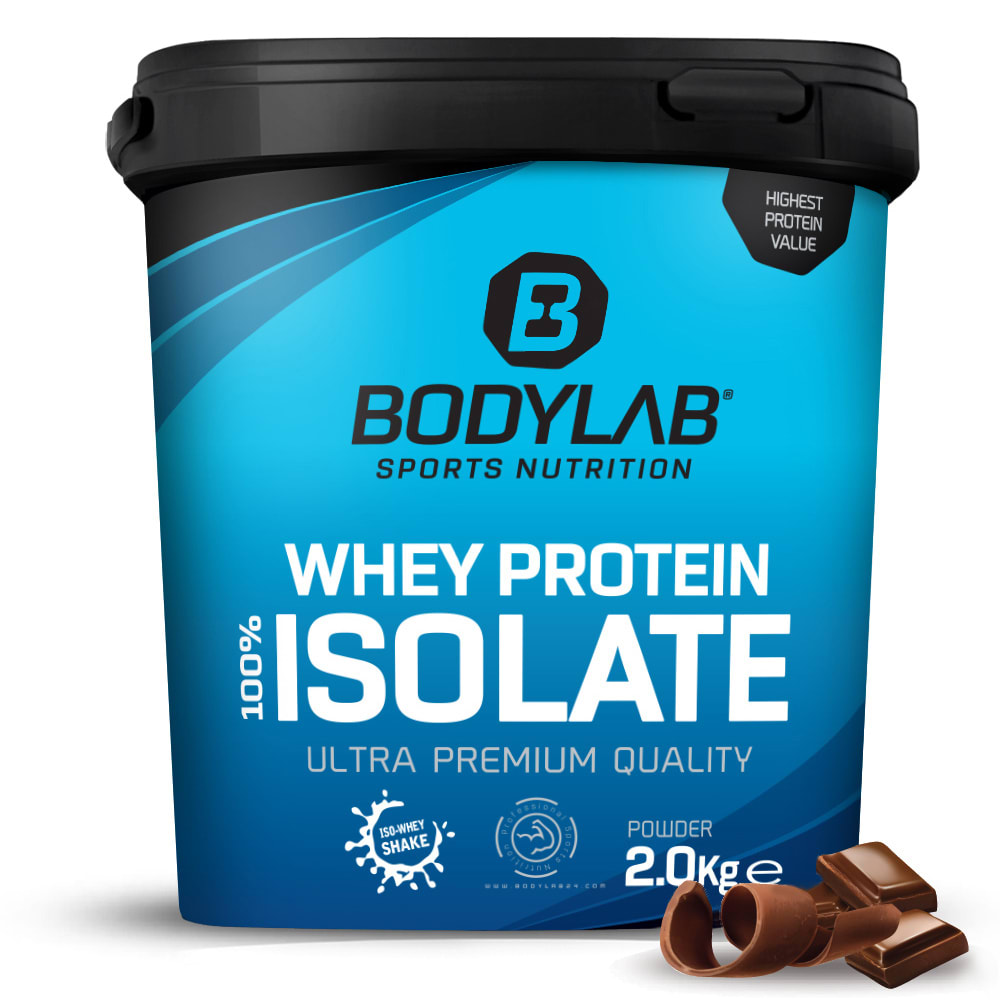 Bodylab24 Whey Protein Isolate - 2000g - Chocolate
