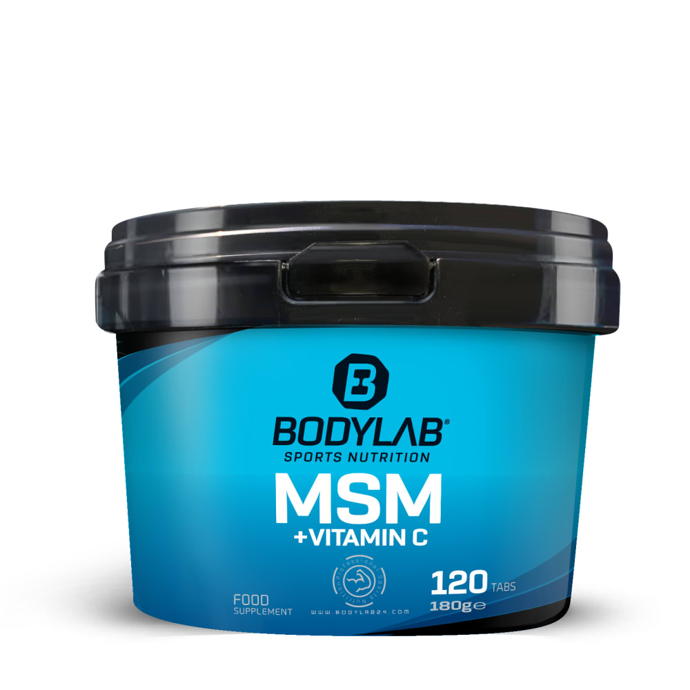 Bodylab24 MSM + vitamine C (120 capsules)