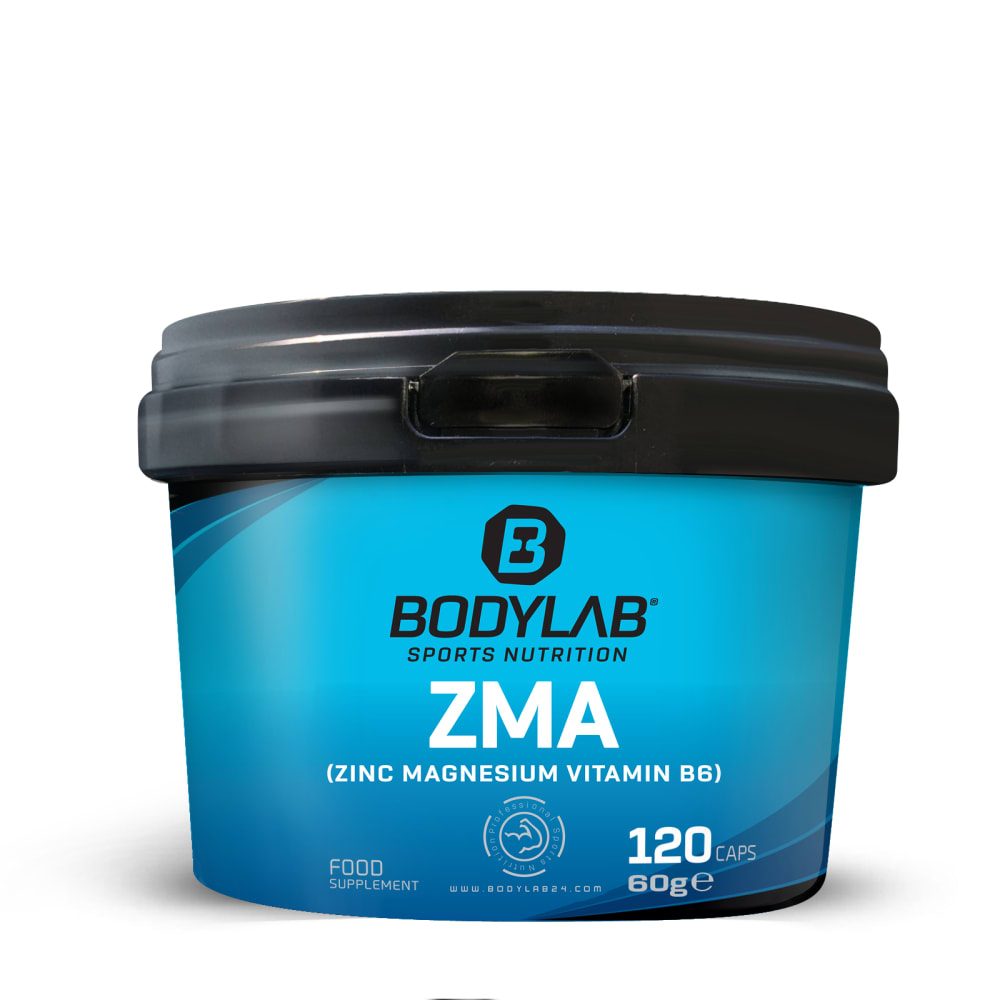 Bodylab24 ZMA - Zink-Magnesium-Vitamine B6 (120 capsules)