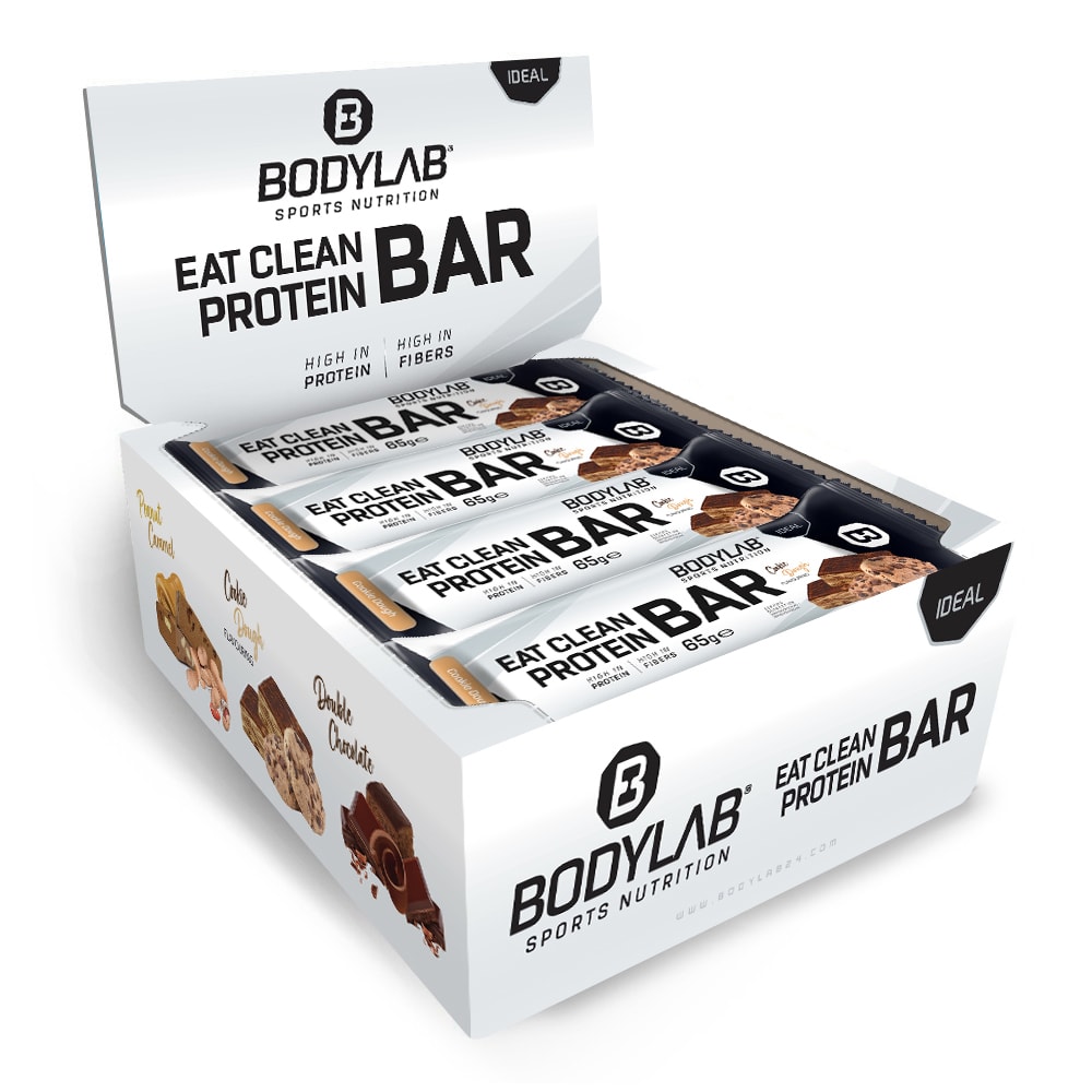 Bodylab24 Eat Clean Protein Bar - 12 x 65g - Cookie Dough