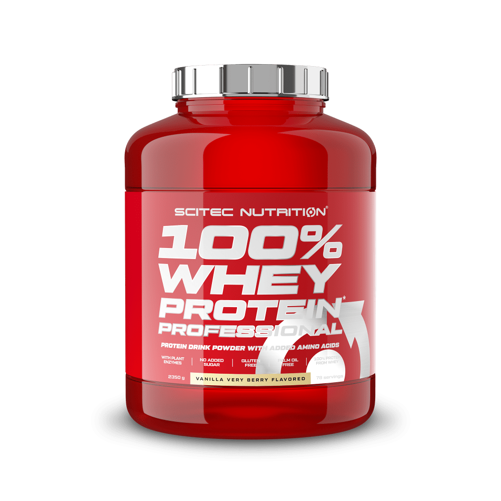 Scitec Nutrition 100% Whey Protein Professional - 2350g - Vanilla Very Berry