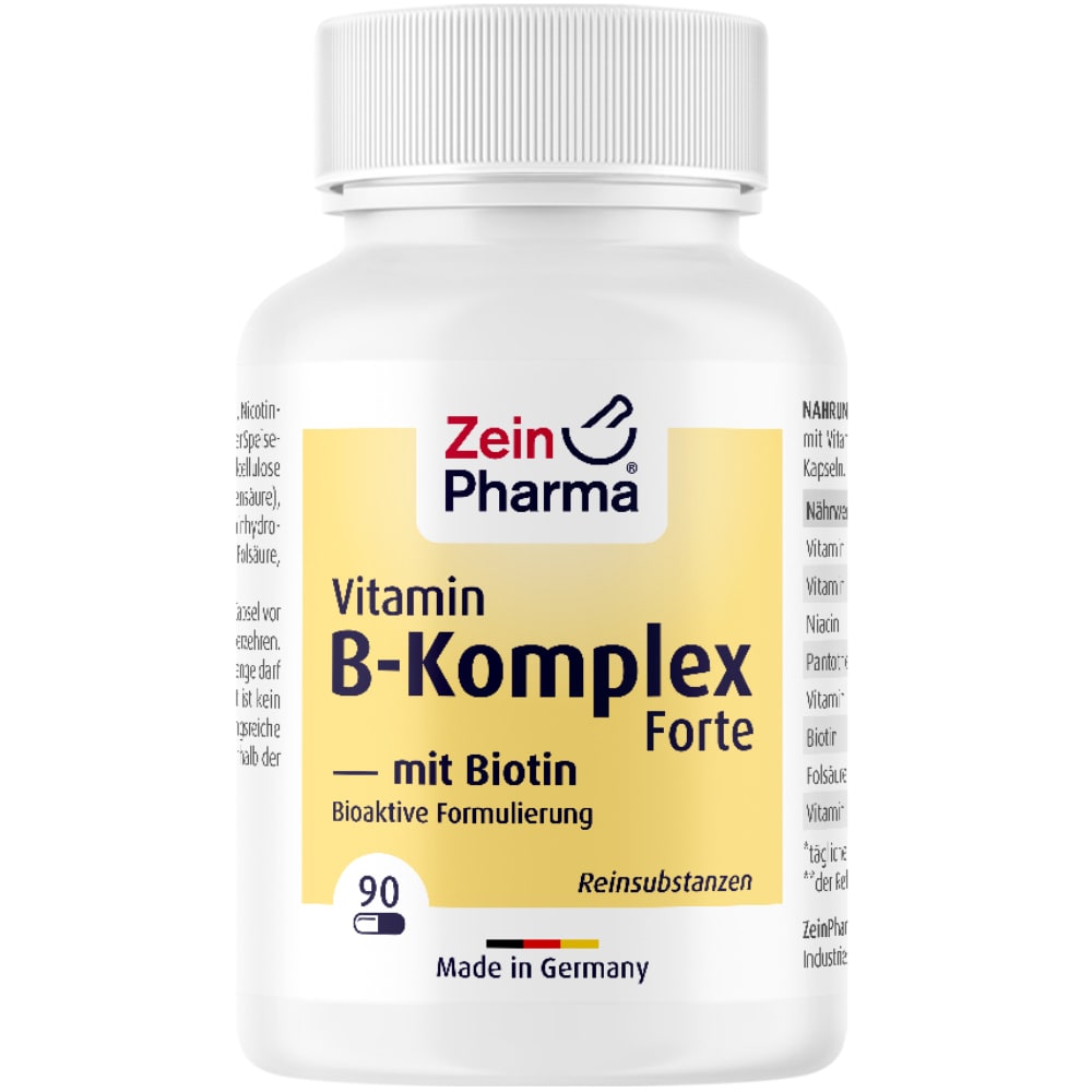 ZeinPharma Vitamine B Complex + Biotin Forte (90 capsules)