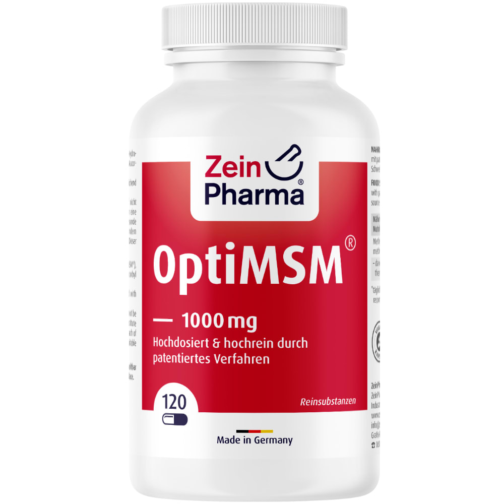 ZeinPharma OptiMSM 1000mg (120 capsules)